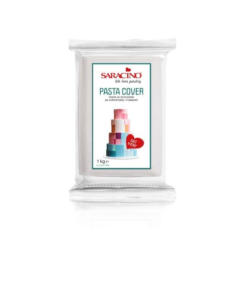 Saracino - Fondant - Pasta Cover - Weiß - 1kg