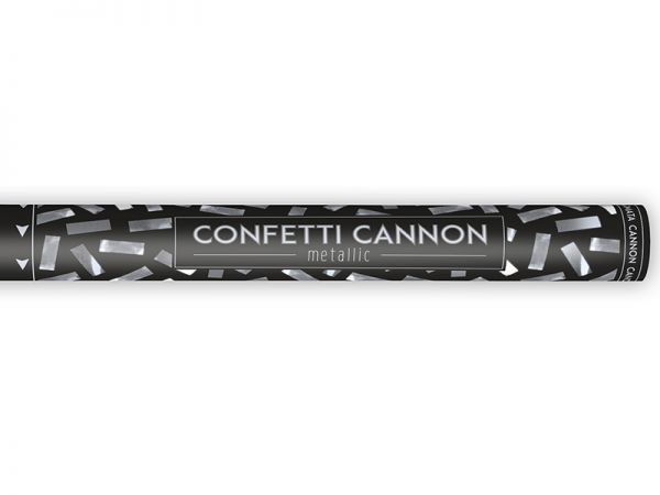 Konfettikanone - Folie - Silber - 40cm