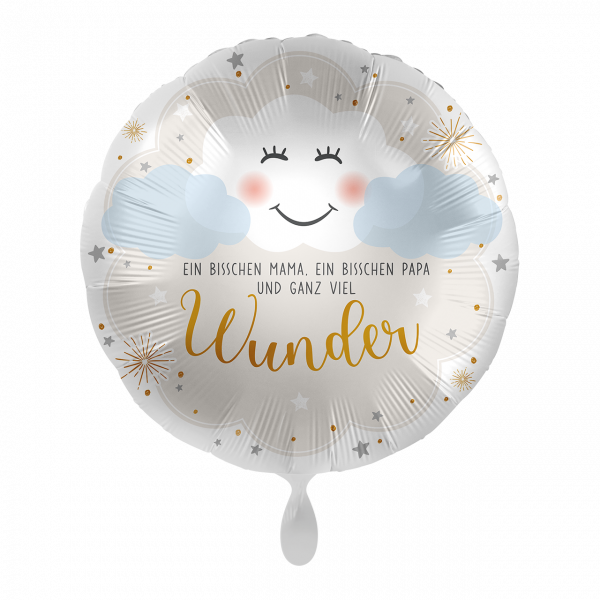 Folienballon- Baby Wunder -Ø 43cm