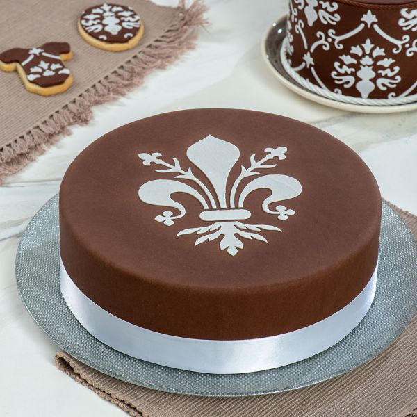 Schablone - Stencil - Lily - Ø 25cm