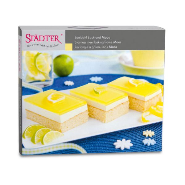 Städter Backrahmen - Edelstahl - verstellbar - höhe 7cm