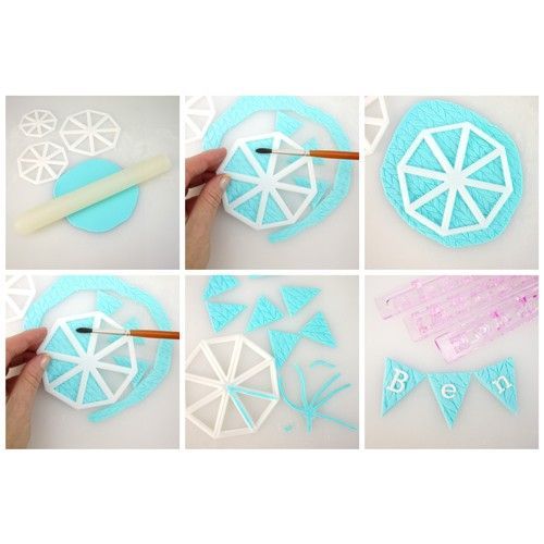 FMM Ausstecher -Wimpel- 3 Teilig