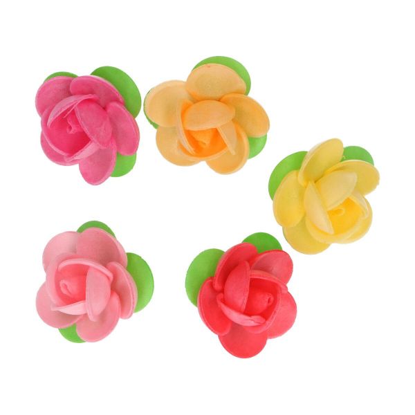 Esspapier Blumen Camellia 5 Stück
