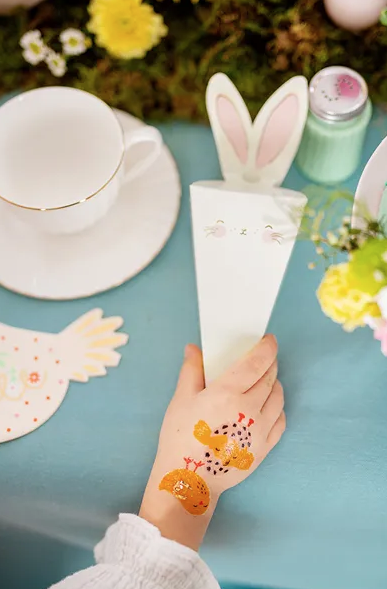 Oster Box - Hase - Papier - 26.5cm - 6 Stück