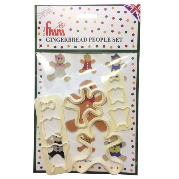 FMM - Lebkuchenfamilie - Ausstecher - Set