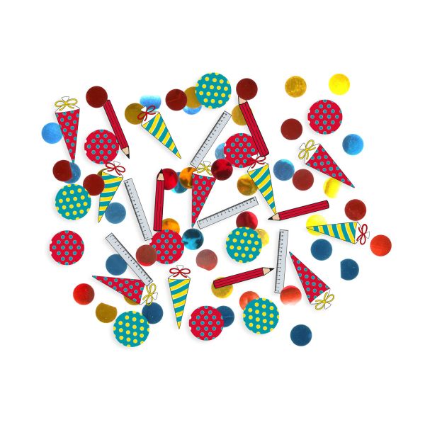 Konfetti - Streudeko - Einschulung - Schulanfang - 15g