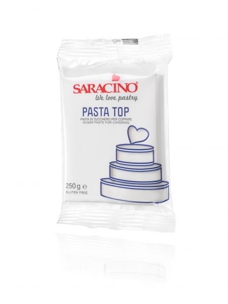 Saracino - Fondant - Pasta Top - Weiß - 250g