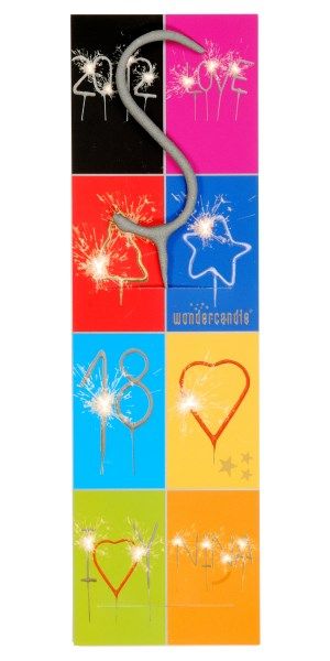 Wunderkerze - Buchstabe - S