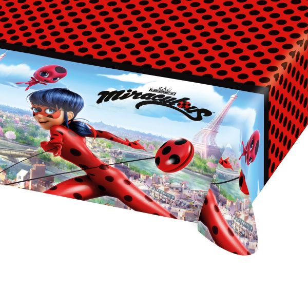 Tischdecke - Plastik - Miraculous - Ladybug - 120x180cm