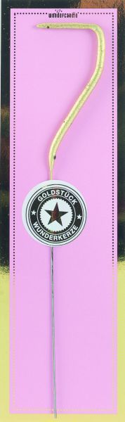 Wunderkerze - Goldstück - Zahl - 7