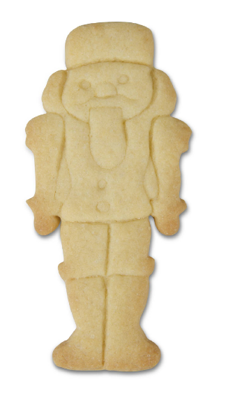 Ausstecher - Edelstahl - Nussknacker - 10cm