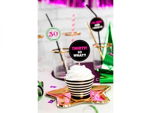 Teller - Papier - Stern - Gold - 18cm - 6 Stück