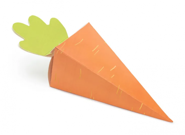 Oster Box - Karotte - Papier - 26.5cm - 6 Stück