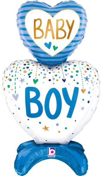 Folienballon - StandUp - Baby Boy - 71cm