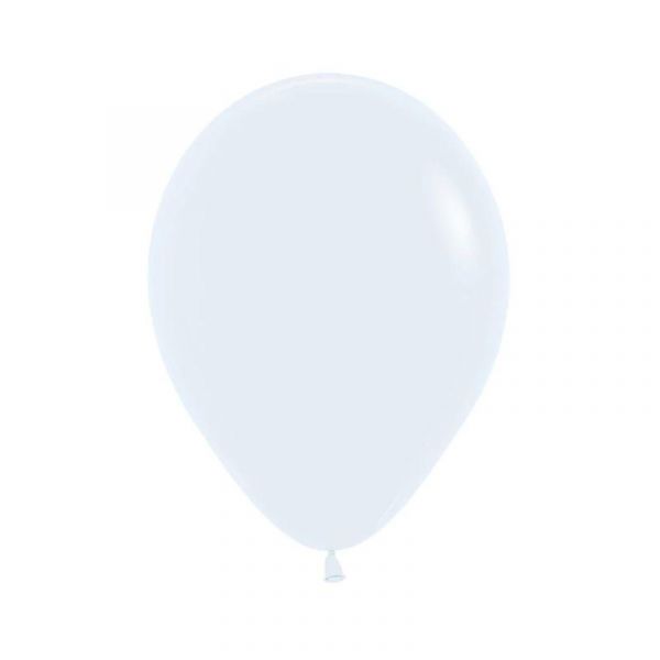 Profi Latexballon - Matt Weiß - 30cm