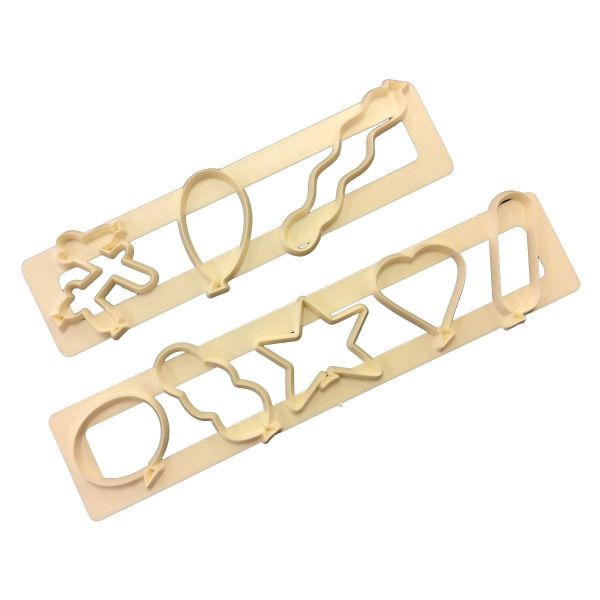 FMM Ausstecher/Tappits - Ballons - 4 - 9cm