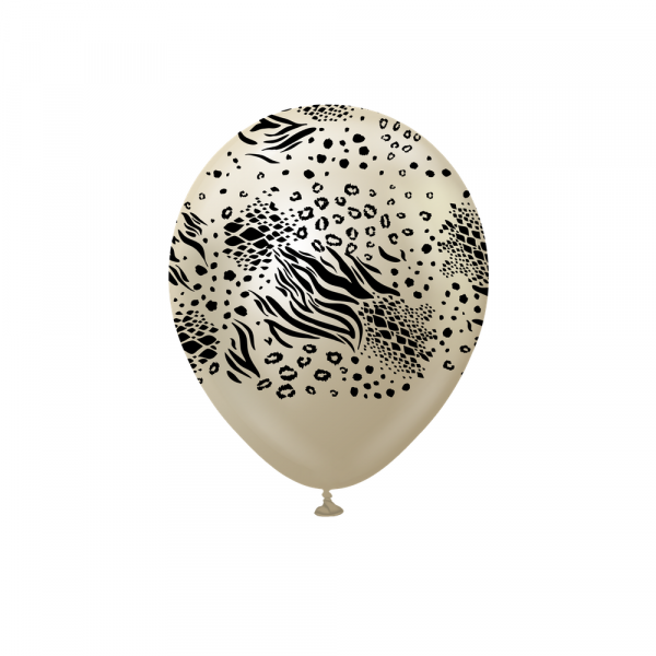 Heliumfüllung 30cm Latex Ballon Chrome und Bedruckte Ballons (Nur für Abholungen)