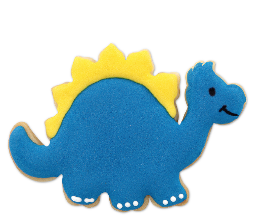 Ausstecher mit Auswurf - Kunststoff - Dinosaurier - 7cm