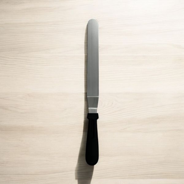 Torten Winkelpalette - Edelstahl mit Kunststoffgriff- 37cm mit Griff