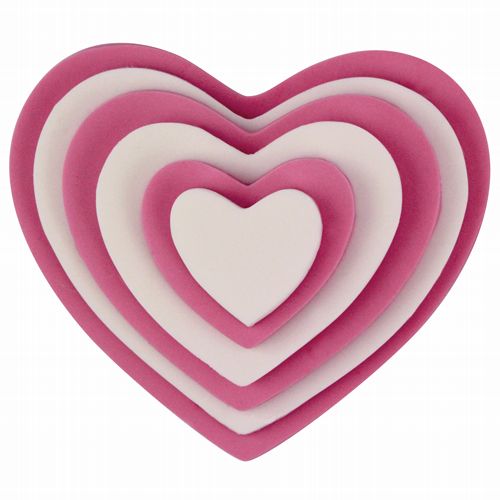 PME Ausstecher -Herzen- 6 Teilig