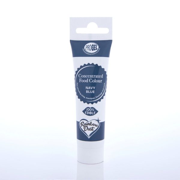 RD ProGel® Lebensmittelfarbe Pastenfarbe Navy Blue/Blau - 25g
