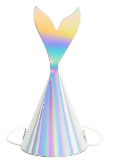 Partyhüte - Meerjungfrau - 6 Stück