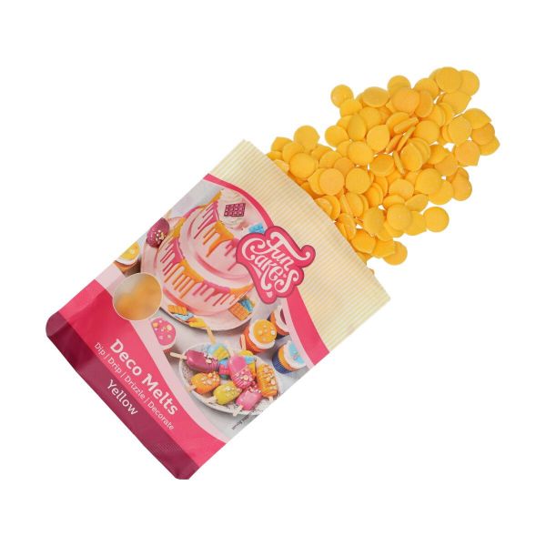 FunCakes - Deco Melts - Gelb - 250g