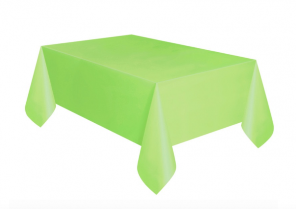 Tischdecke - Plastik - Grün - 137x274cm