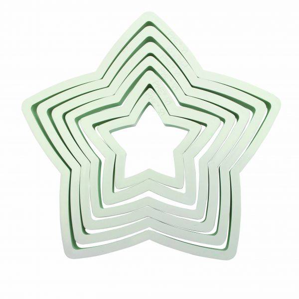 PME Ausstecher -Sterne- 6 Teilig