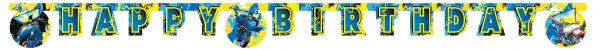 Banner/Girlande - Batman - Happy Birthday - 2m