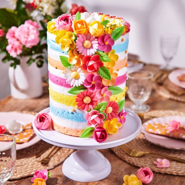 Esspapier Blumen Rose 6 Stück