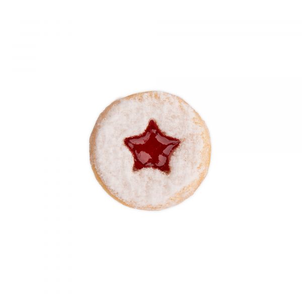 Städter - Ausstecher - Stern in Ring mini - Edelstahl - 3cm