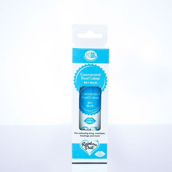 RD ProGel® Lebensmittelfarbe Pastenfarbe sky blue - 25g