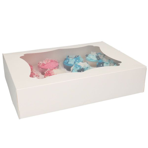 FunCakes Cupcake Box 33x24x7.5cm pk/1