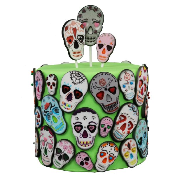 PME - Stempelausstecher - Totenkopf - 3teilig