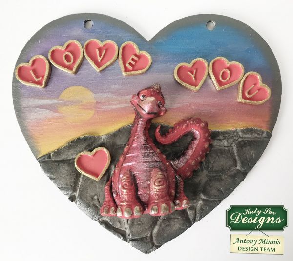 KatySue - Silikonform - Dinosaurier - Diplodocus