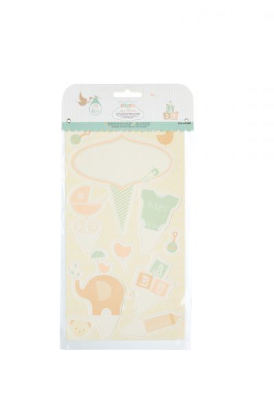 Sweetly Does It Baby Kuchendeko-Piekser 26x15cm - Papier