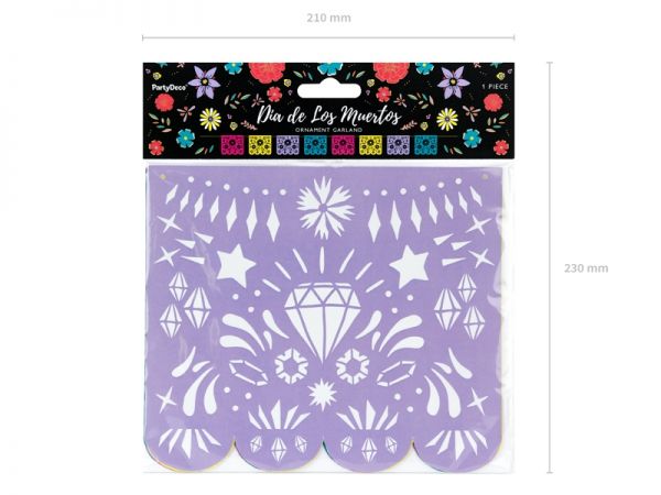Banner/Girlande - Die de los Muertos - Ornament - 2m
