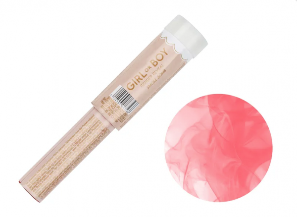 Rauchbombe''Its a Girl'' 22.5 cm. Rosa