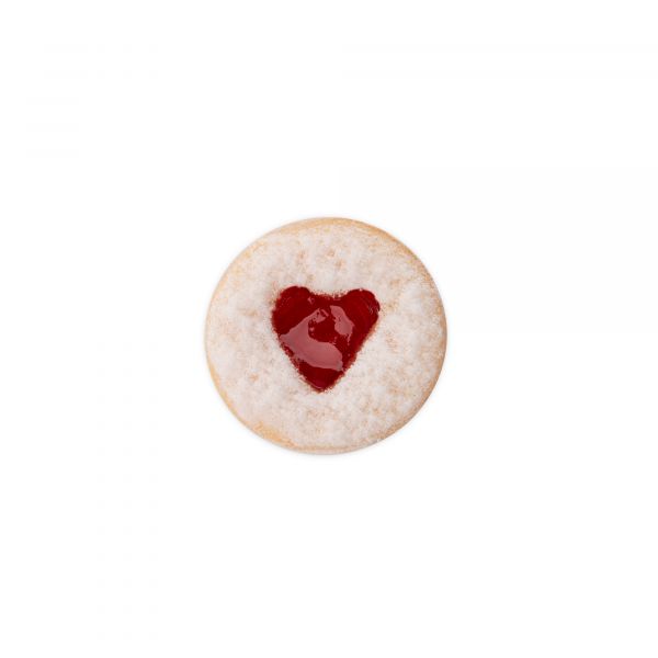 Städter - Ausstecher - Herz in Ring mini - Edelstahl - 3cm