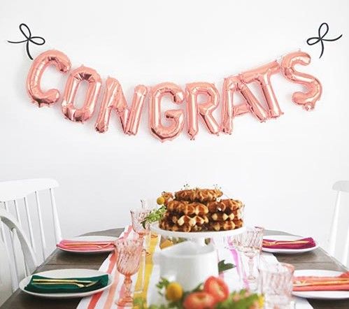 Folienballon - "K" - Rosegold - 41cm