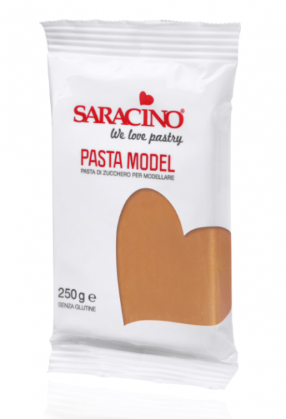 Saracino - Modellierpaste - Pasta Model -Hell Braun - 250g