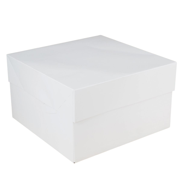 FunCakes - Tortenschachtel Weiß - 36.5x36.5x15cm hoch