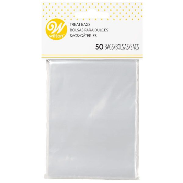 Wilton Clear Lollipop Treat Bags 50Stk / Keks Tütchen