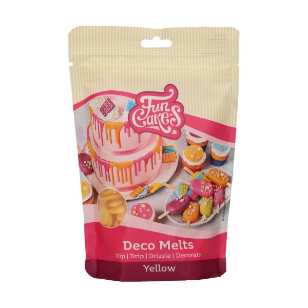 FunCakes - Deco Melts - Gelb - 250g