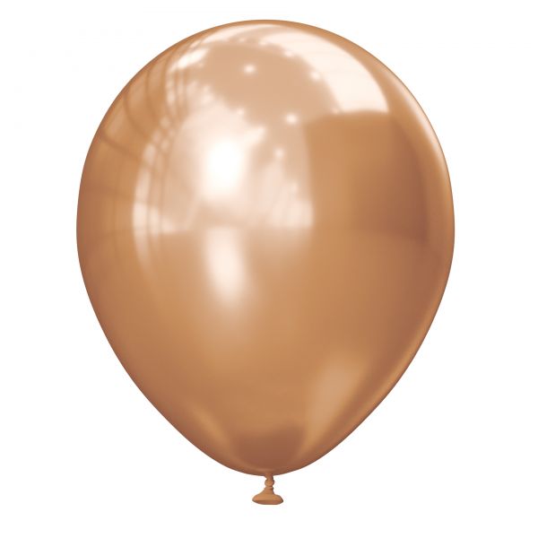Profi Latexballon / Chrome Kupfer - 30cm