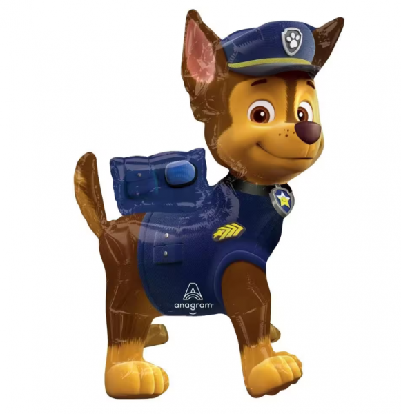 Folienballon - Paw Patrol - Chase - Air-Filled/Luft-Füllung-45x60cm
