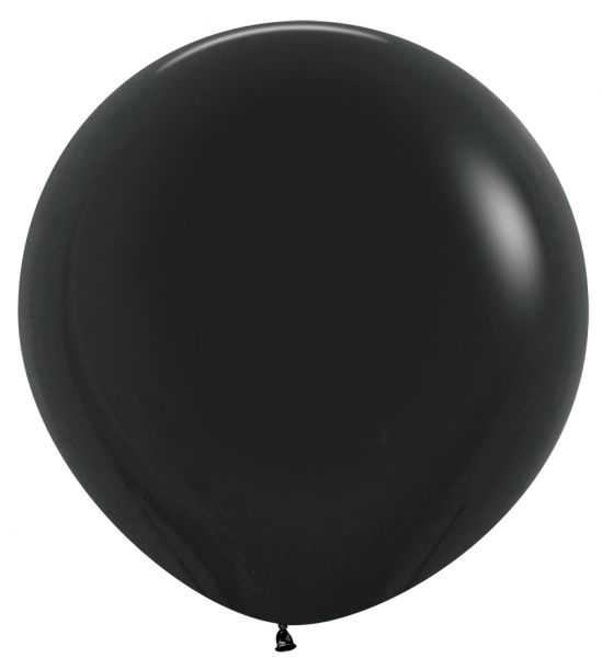 Profi Latexballon - Jumbo - Tief Schwarz - 91cm