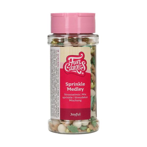 Zuckerdeko Weihnachten/Joyful Medley 65g