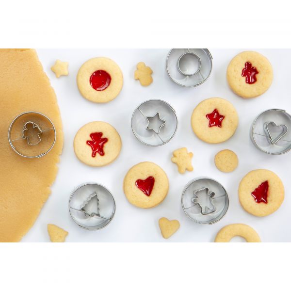 Städter - Ausstecher - Teddy in Ring mini - Edelstahl - 3cm